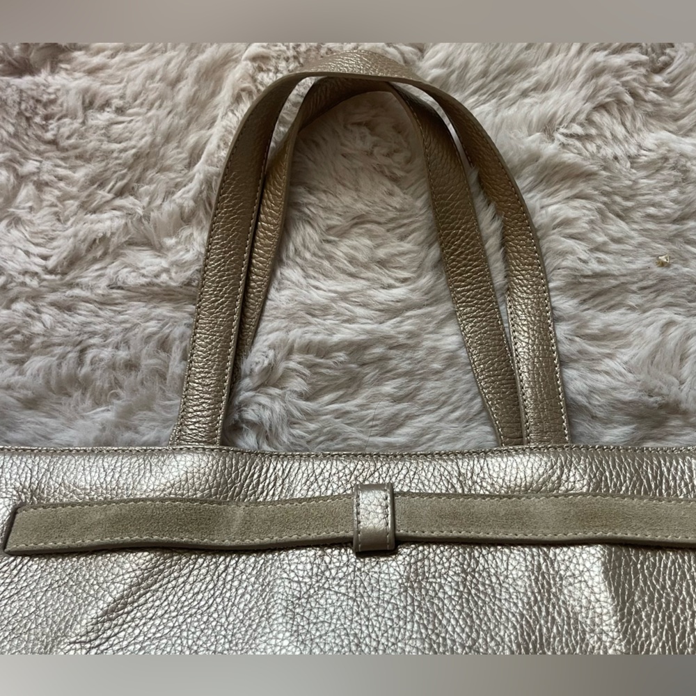 Alberta Di Canio Metallic Tote Bag - Picture 2 of 9